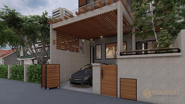 Bản vẽ thiết kế nhà 2 tầng đẹp đơn giản