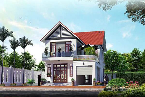 Bản vẽ kết cấu nhà phố 2 tầng