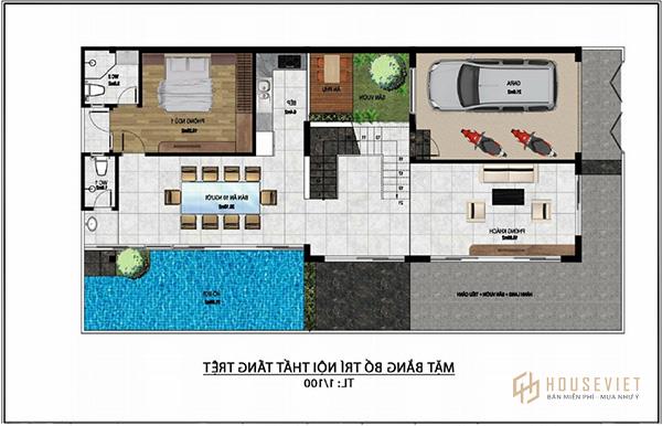 Bản vẽ kết cấu nhà phố 2 tầng