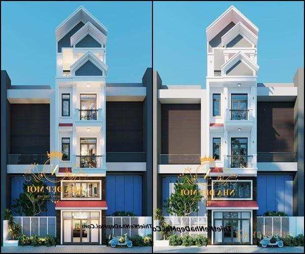 Nhà mặt tiền 4m đẹp 4 tầng