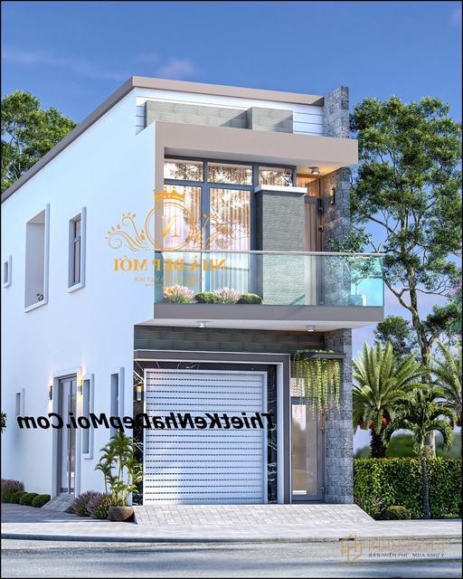 Chi phí xây nhà 5x20 1 trệt 1 lửng hiện đại