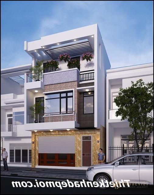 Mau nha ong 6x15m 3 tang