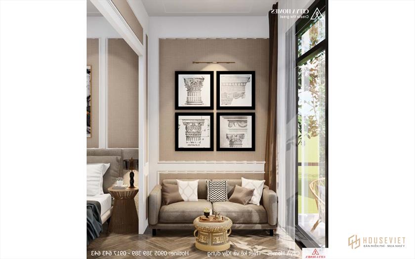 Không gian thư giãn trong phòng ngủ