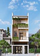 Mặt Tiền Nhà Phố 2 Tầng 1 tum 5 × 18 - Khách Anh Tại Đà Nẵng