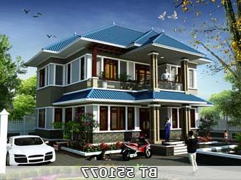 Nhà mái thái 130m2 đẹp BT551077