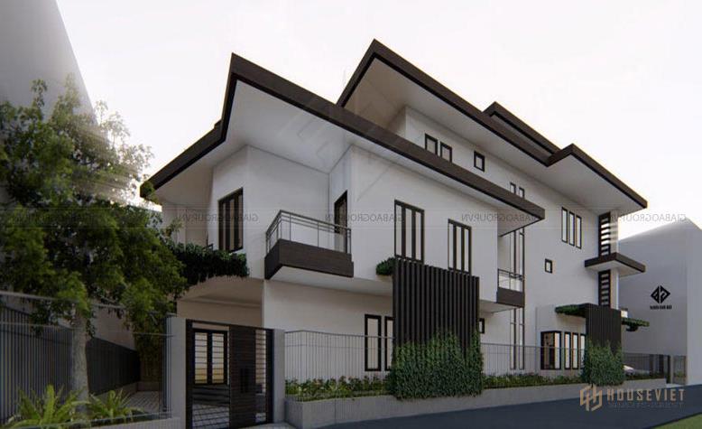 Mẫu thiết kế nhà phố 3 tầng đẹp gia đình anh Thuận ở Thủ Đức.