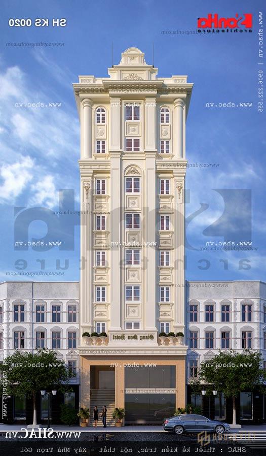 Góc nhìn mới của 3. khách sạn Phối cảnh mới của khách sạn 3 sao sh ks 0020