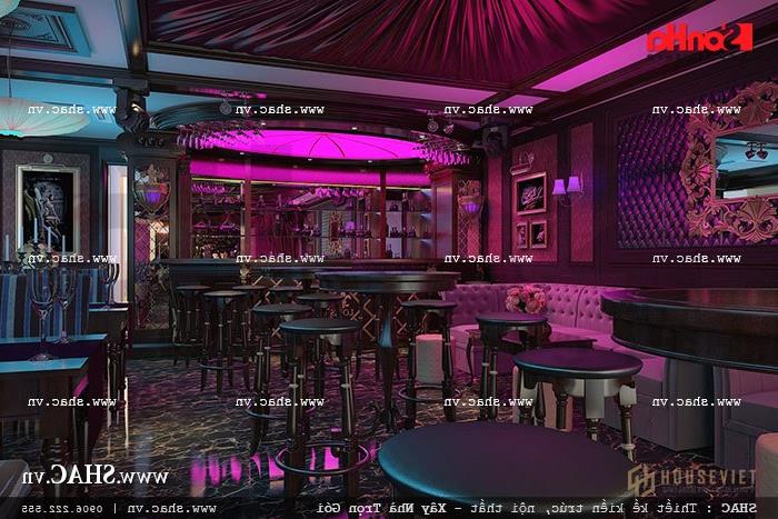 Mẫu thiết kế khách sạn tiêu chuẩn 3 sao đẹp - SH KS 0020 51 Thưởng thức cà phê tại quầy bar của khách sạn sh ks 0020