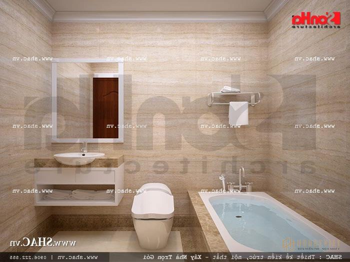 Mẫu thiết kế khách sạn 3 sao đẹp - SH KS 0020 55 phòng tắm và nhà vệ sinh sh ks 0020