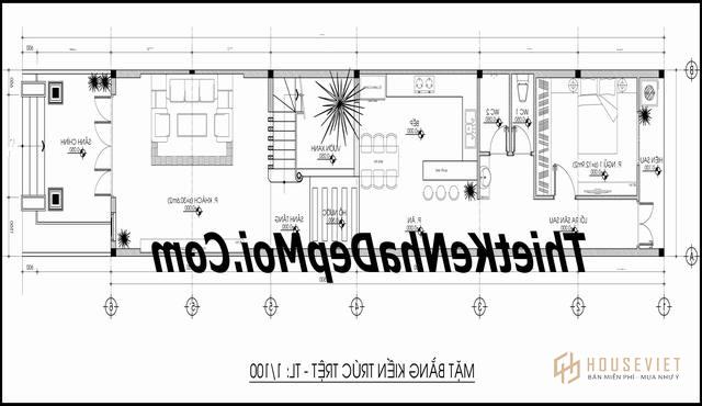 Bạn đã từng đến ngôi nhà cấp 3 với thiết kế 60m2 ở vườn hoa