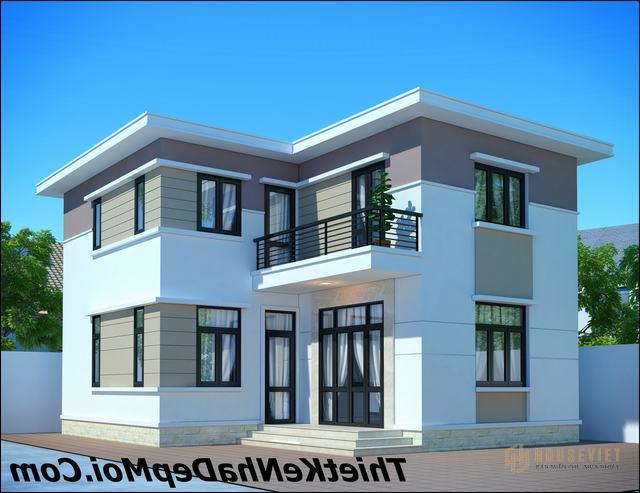 Nha 2 tang 4 phong ngu gia re