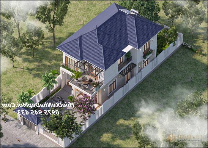 Biệt thự mini 2 tầng 4 phòng ngủ 120m2