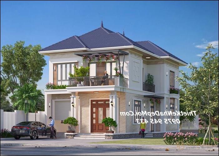 Biệt thự 2 tầng hướng Tây Nam