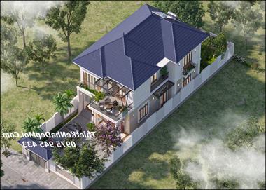77+ mẫu nhà 2 tầng biệt thự mini 4 phòng ngủ phong thủy xu hướng 2023
