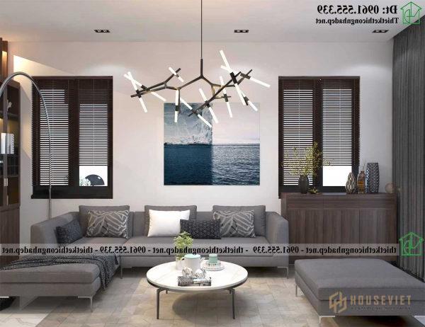 Mẫu bàn ghế sofa đẹp cho phòng khách nhà cấp 4 NDNC472