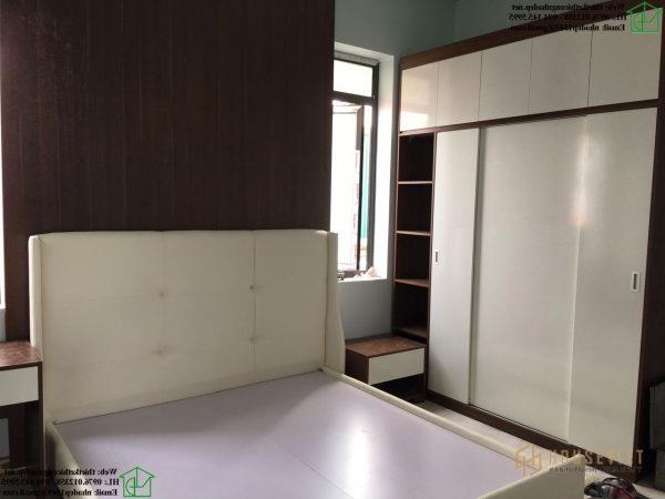 Nội thất phòng ngủ master nhà cấp 4 mái thái NDNC472