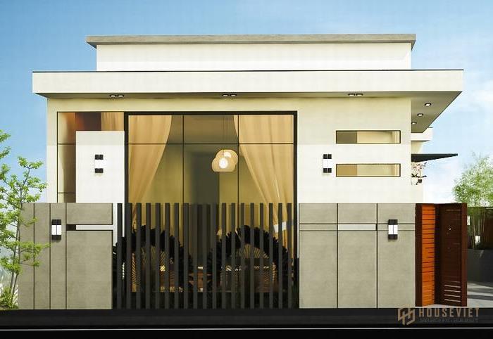 Nhà cấp 4 hiện đại ở nông thôn 