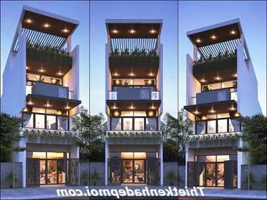 Mẫu thiết kế nhà ống 75m2 hiện đại giá rẻ đang HOT hiện nay