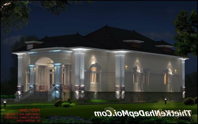 Mẫu biệt thự nhà vườn đẹp 2019