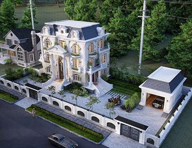 TOP 3 mẫu thiết kế biệt thự 500m2 "đẹp"