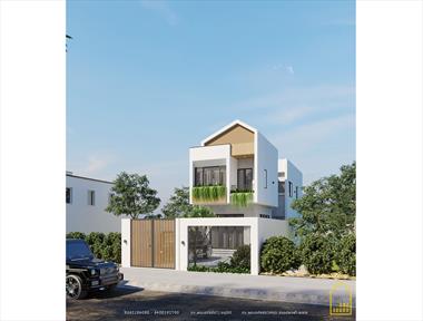 “Nhìn là mê” với kiến ​​trúc 2 tầng hiện đại, tiện nghi tại Quảng Trị - H's House