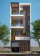 Thiết Kế Nhà Ngang 6m Dài 12m 4 Tầng |  Tư vấn trọn gói