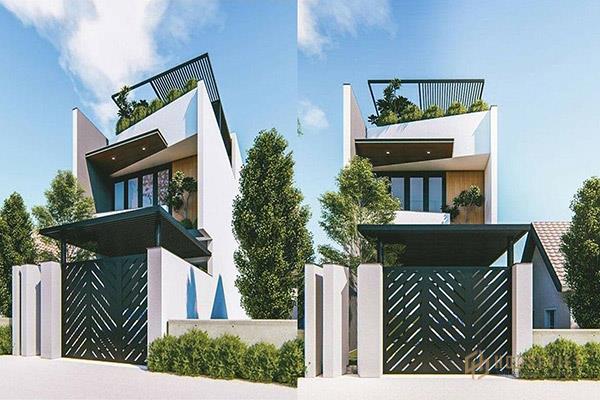 Bản vẽ thiết kế nhà 6x15m