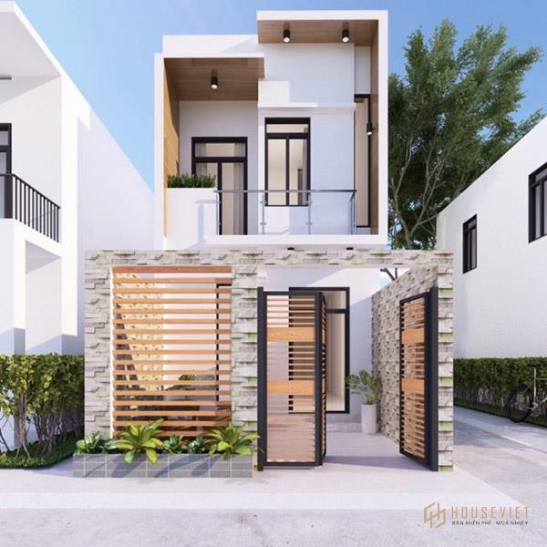 Bản vẽ CAD nhà 2 tầng 6x15