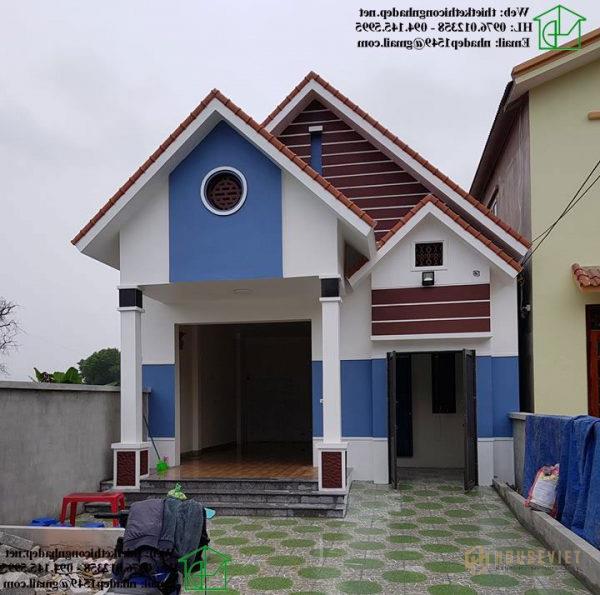 Thực tế công trình nhà cấp 4 NDNC467.