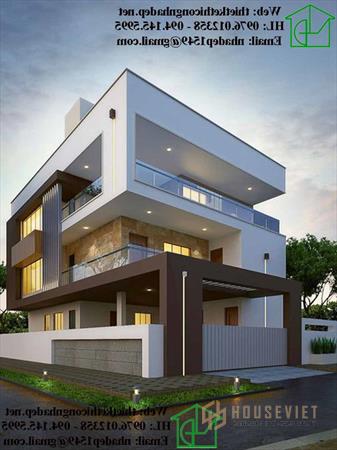 Nhà hiện đại 2 mặt tiền.