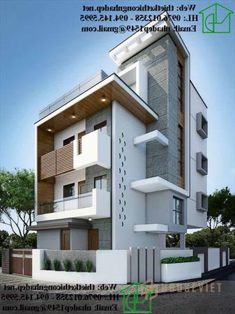 Biệt thự sang trọng 2 mặt tiền.