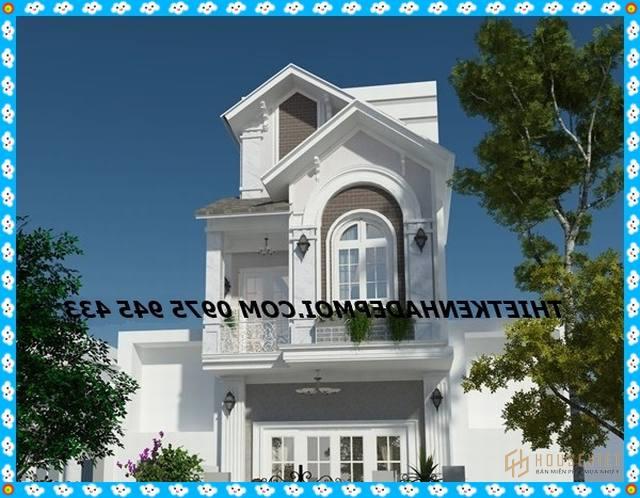 Nhà phố mặt tiền 5m, 1 trệt, 1 lầu, đơn giản, thoáng, mát.