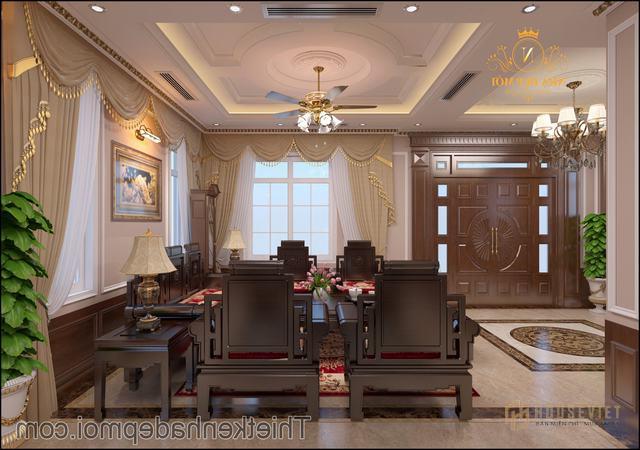Nội thất villa cổ điển đẹp 1000m2