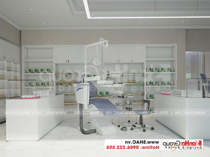 Và đây là hình ảnh nội thất showroom nằm trên tầng 2 của nhà phố 