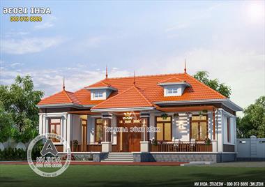 Mẫu nhà cấp 4 đơn giản đẹp 100m2 600 triệu tại Bắc Giang - ACHI 15036