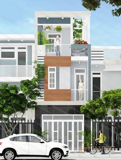 thiết kế nhà ống 4,5x20m