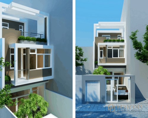 tư vấn thiết kế nhà ống cấp 4 5x20m 