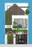 Bản vẽ thiết kế nhà cấp 4 5x15m 2 tầng đáng chiêm ngưỡng