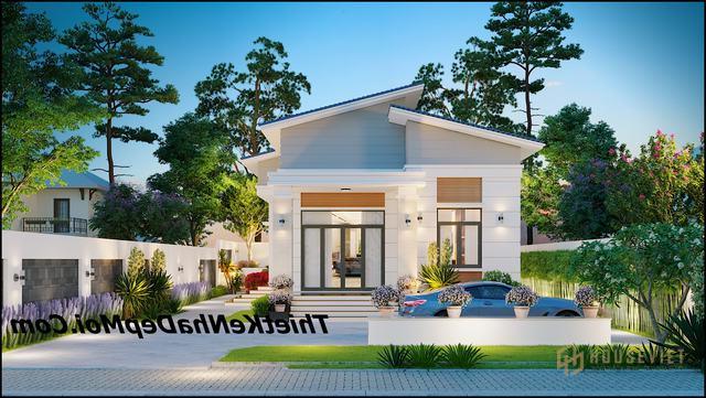 Mẫu nhà cấp 4 trệt miền Tây Nam Bộ