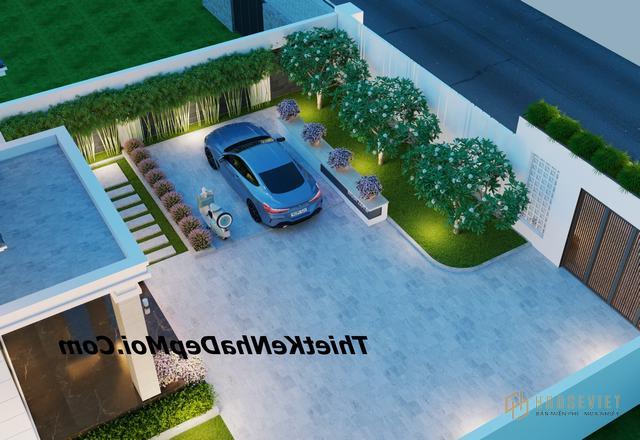 Tư vấn xây nhà vườn cấp 4 có sân đẹp