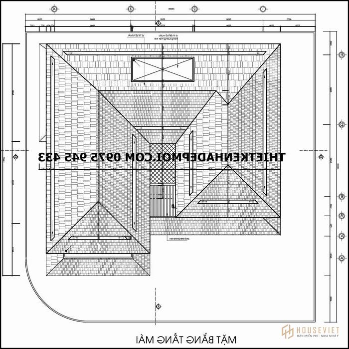 ban thiet ke biet thu 3 tang ap mai thai