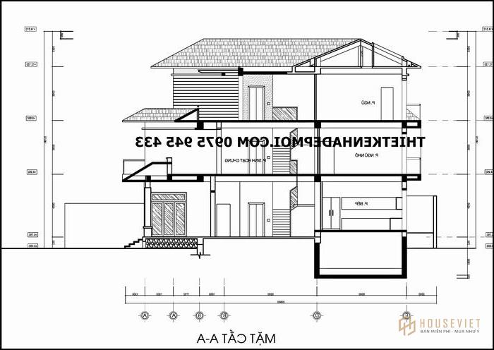 mat cat aa nha biet thu 3 tang dep mai thai 400m2 da nang