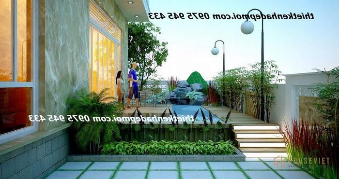 Không gian biệt thự vườn đẹp