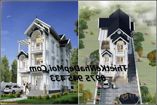 Biệt thự 3 tầng tân cổ điển đẹp
