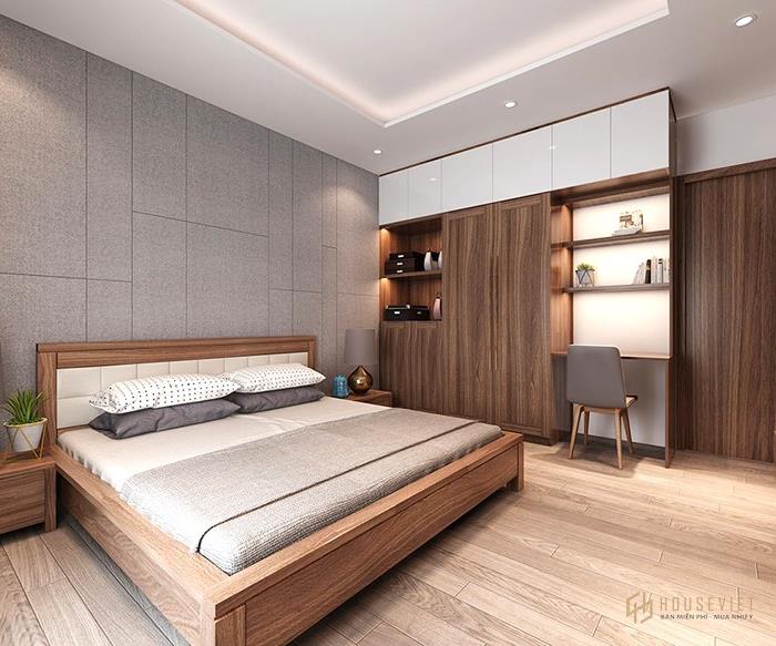 Tông màu nâu chủ đạo mang đến cảm giác ấm áp và dễ chịu