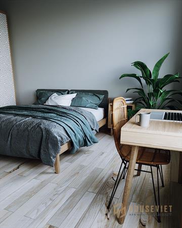 Thiết kế phòng ngủ 40m2 với tone màu cá tính