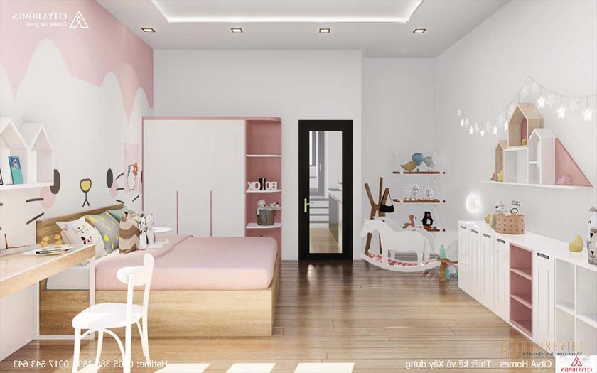 Thiết kế phòng ngủ dễ thương