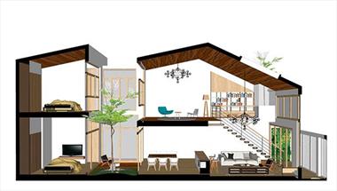 Nhà ống 2 tầng mái thái mặt tiền 5m | 20+ Mô hình Xuất sắc