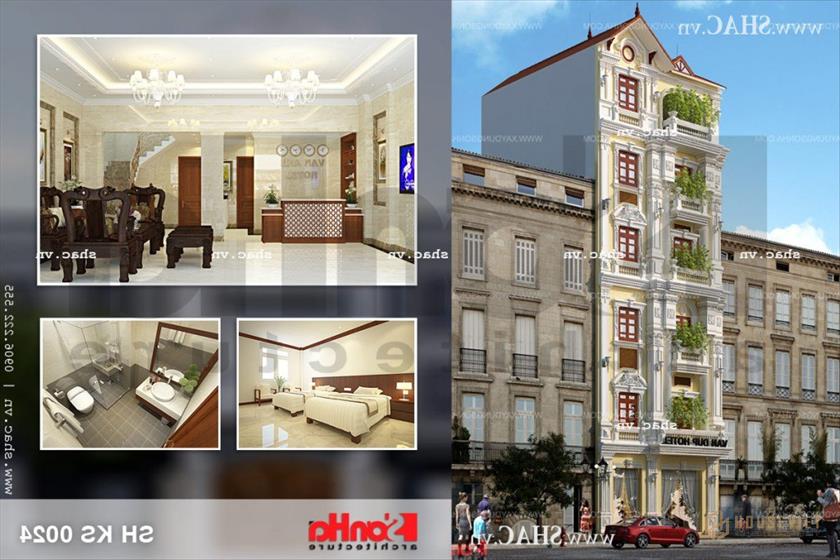 Khách sạn cổ điển diện tích 75m2 sh ks 0024