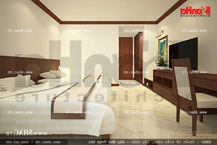 Phòng ngủ đôi rộng rãi và thoải mái sh ks 0024